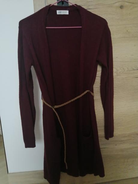 Kardigan s opaskom, h&m,152