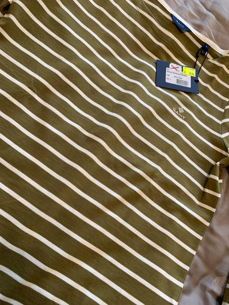 Pásikavé tričko, gant,s