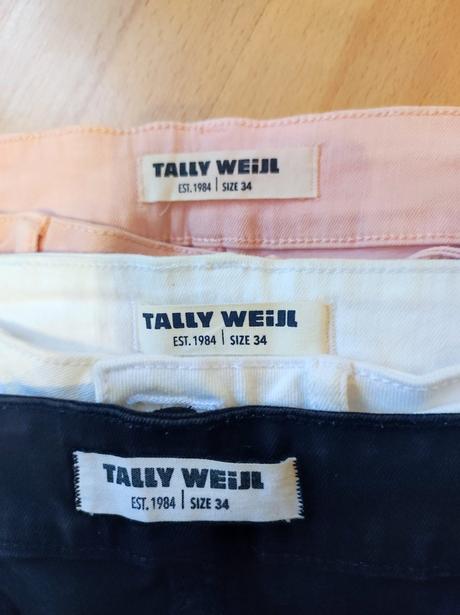 Riflové kraťasy tally weijl, tally weijl,34
