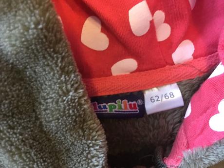 Mäkučká mikina s uškami, lupilu,62