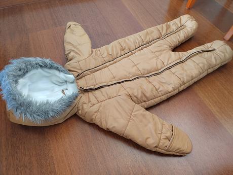 Zimná kombinéza hnedá v.86, pepco,86