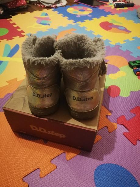 Zimne dievčenské topánky, d.d.step,28