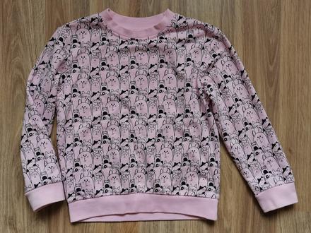 Mikina s mačičkami 116, fox & bunny,116