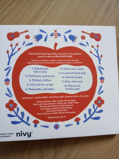 Cd, pesnicky pre jonatana/ jana kirschner,