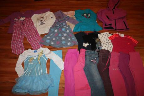 Balik oblečenia dievca 110/116, 104–116