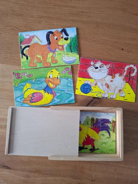 Drevene puzzle, 