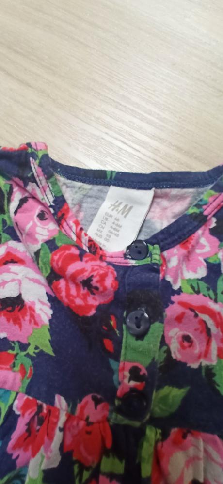 Kvetinové šaty h&m, h&m,68