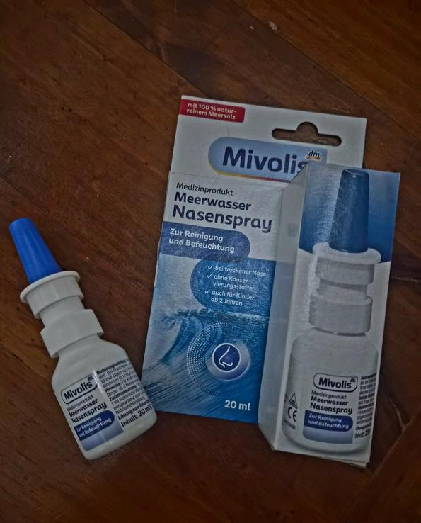 Mivolis Nosový sprej s morskou soľou, 20 ml
