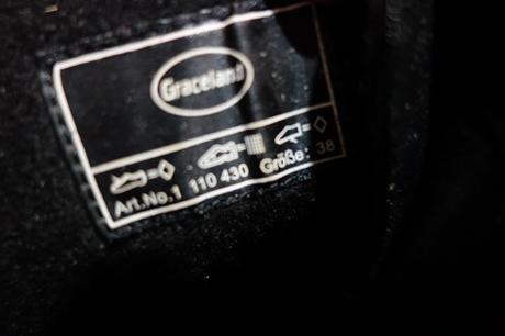 Dámske čierne čižmičky graceland, graceland,38