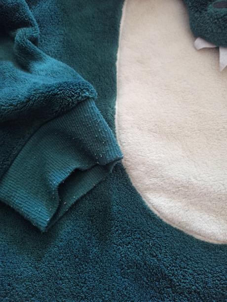 Mikina, hrubšia, krokodíl, nosena, 158