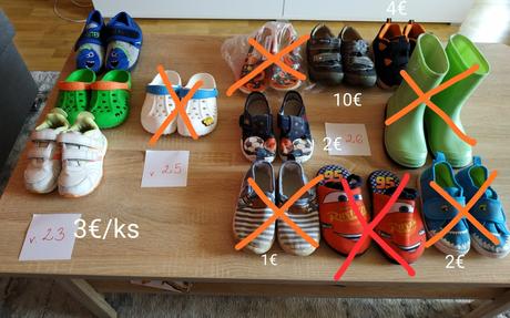 Detské papučky/tenisky - 25/26, 25