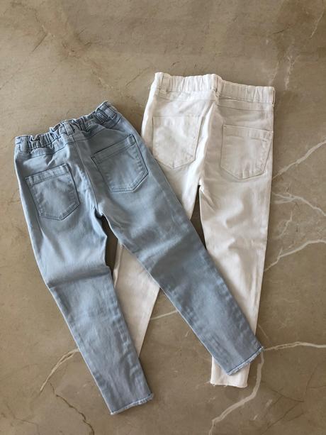 Dievčenské rifle letné, primark,104