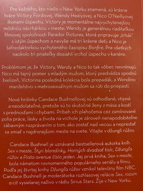 Krásna kniha džungľa rúžov candace bushnell,