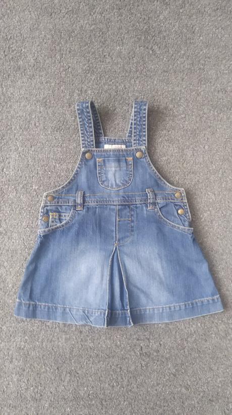 Veľ.86 riflové šaty, h&m,86