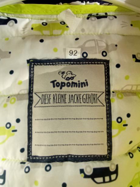Prechodná bunda topomini, topomini,92