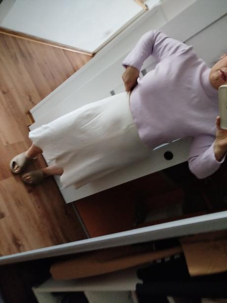 Midi sukňa dvojvrstvova 44/46, xxl