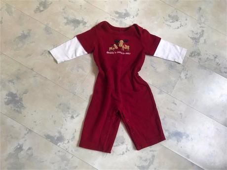 Vianočný overal na spanie 74/80, gymboree,80