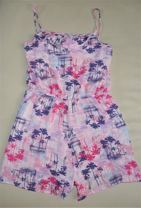 158/164 letny overal, playsuit,13-14 r., debenhams,164