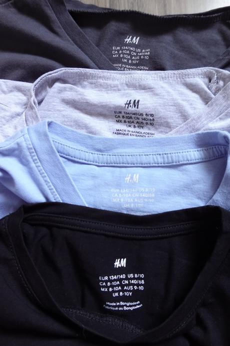Bavlnené tričká h&m 134/140, h&m,134