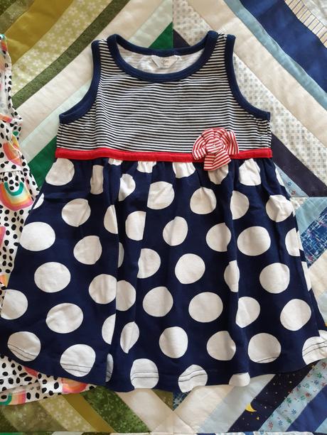 Bavlnene letne saty, h&m,98