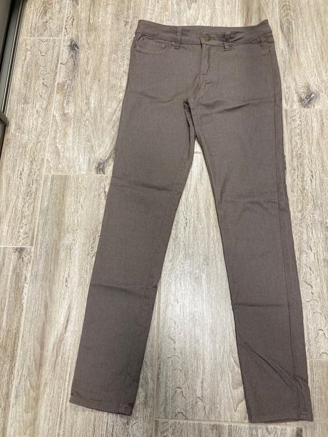 Dámske hnedé nohavice, tezenis,m