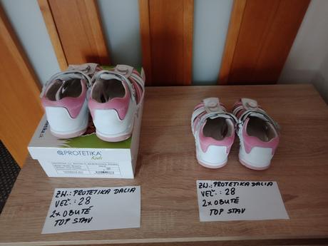 Dievčenské sandále zn.protetika dalia veľ.28, protetika,28
