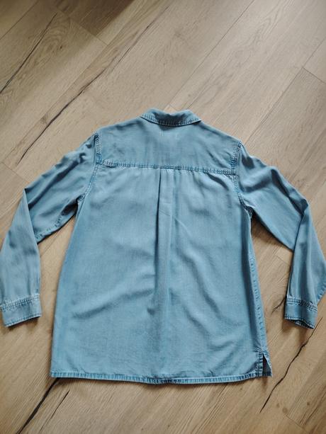 Riflová košeľa h&m, h&m,38