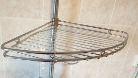 Chromový stojan do kúpelne, 