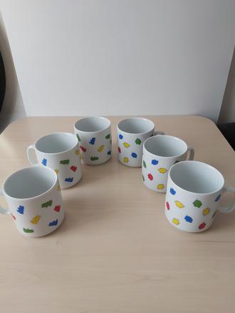 Retro šálky 6ks thun, 