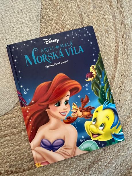 Disney - ariel malá mořská víla,