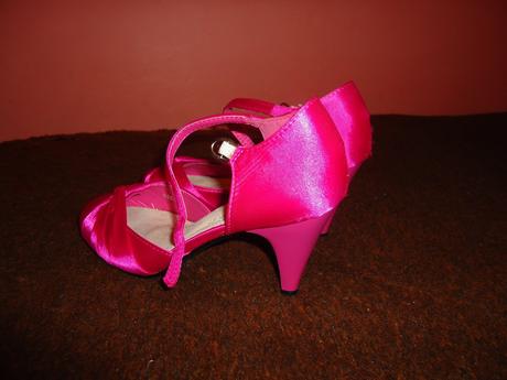 Elegantné cyklamenové topánky, 36