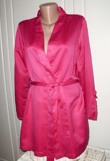 Ľahký saténový župan - veľ. 38/40, esmara,m