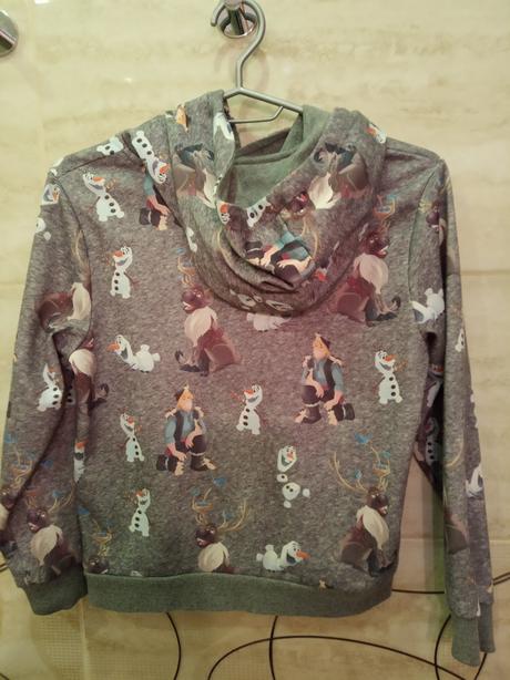 Mikina olaf, h&m,134