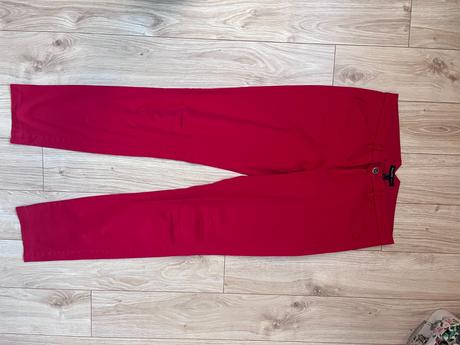 Červené mango nohavice, mango,38