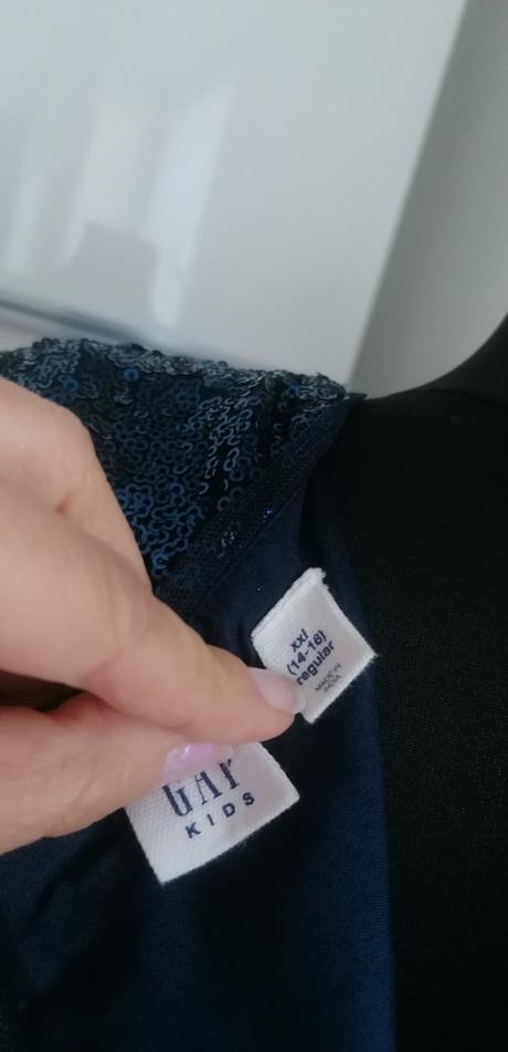 Spoločenské detské šaty, gap,xxl