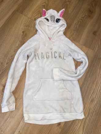 Flisová teplá mikina 9-10 rokov, h&m,134