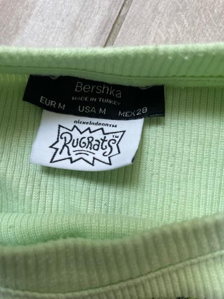 Elastický top, bershka,m