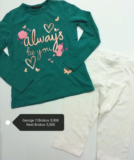 Biele bavlnené legínové kraťasy, next,128