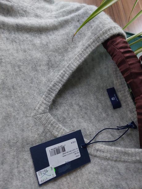 Krásny pulover gant vlna+alpaca- aj na darcek s-m, gant,m / s