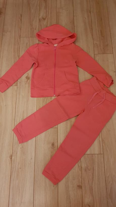 Ruzova teplakova suprava, h&m,110