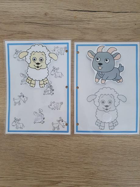 Pracovny zošit zvieratka od 1 roka, 