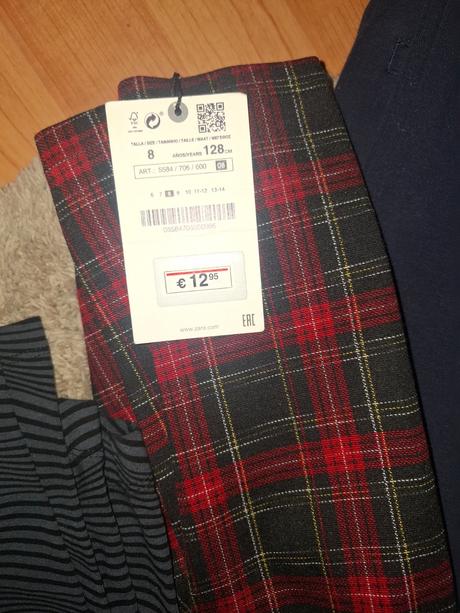 Nohavice 12kusov, 128