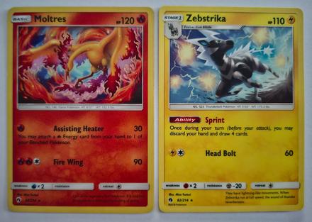 Pokémon karty "lost thunder", 