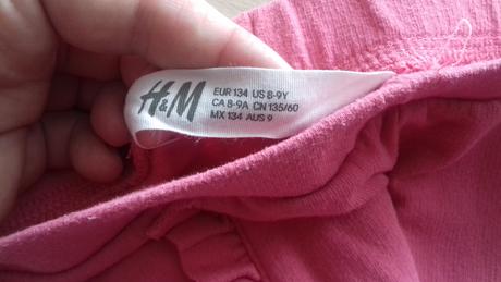 Legíny hrubšie, h&m,134
