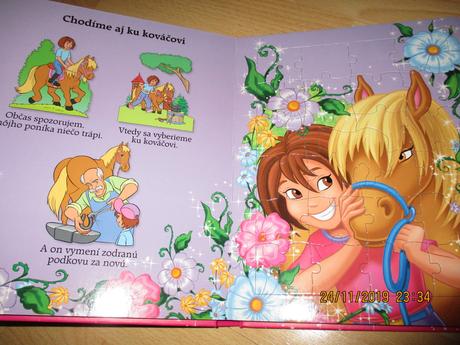 Kniha s pony puzzlami, 