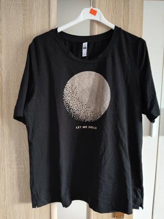 Tričko so zlatym, m