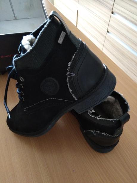 Štýlové zimné topánky z talianskej kože., 43