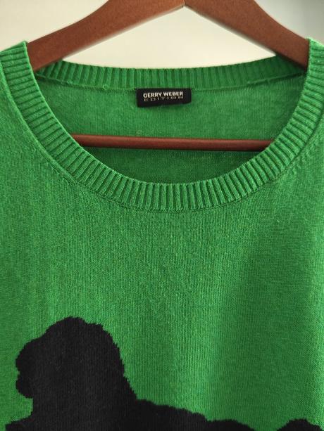 Gerry weber krásny zelený tenší svetrík, gerry weber,l