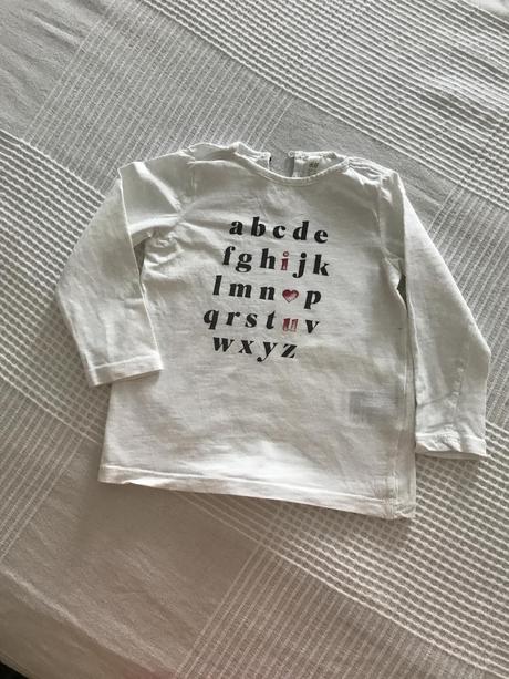 Nátelník abc, h&m,74