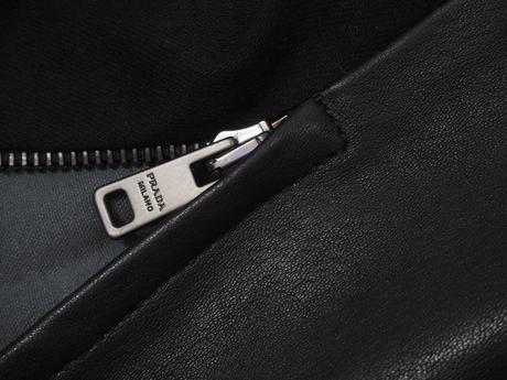 Luxusné dámske kožené rifle prada, prada,xs